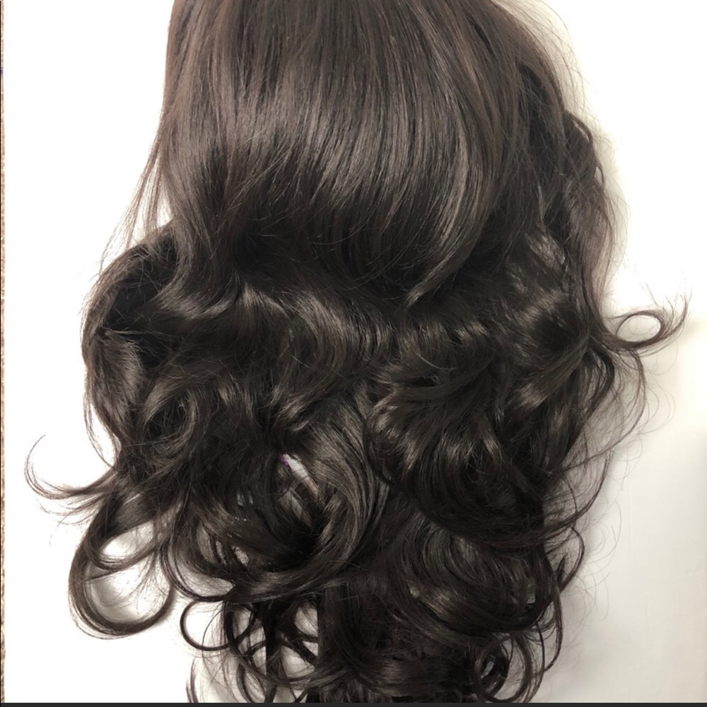 🔥Long lace part curly wig